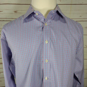 Thomas Dean Non Iron Checked Shirt Button Down